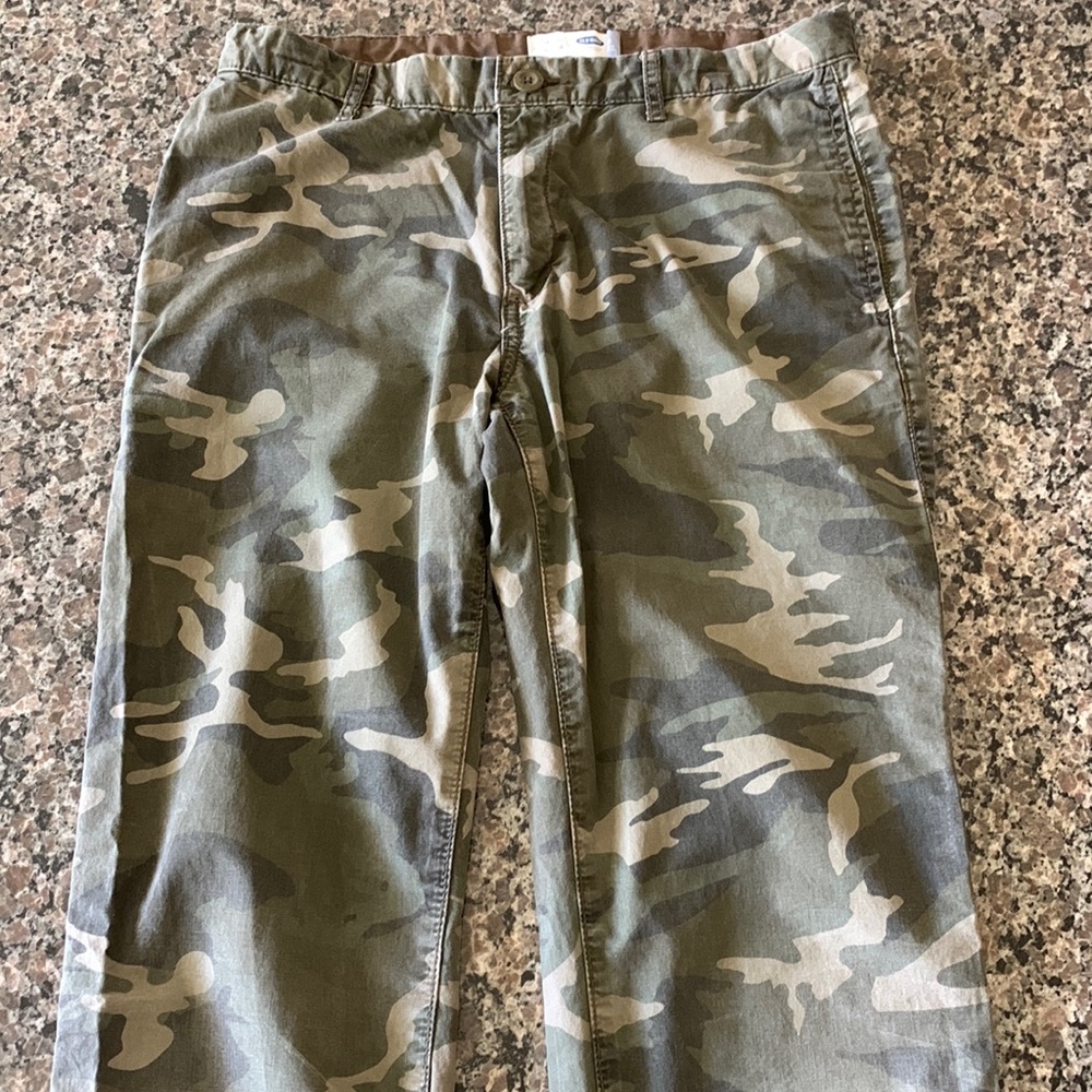 Boys Cammo jeans.